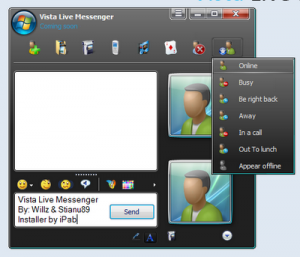 Skin Windows Vista  per il vostro Messenger!