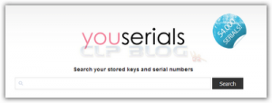 YouSerial - motore di ricerca di codici seriali