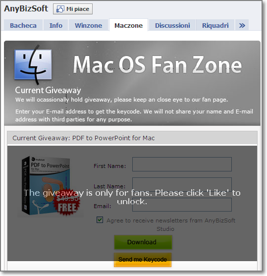 AnyBizSoft PDF to PowerPoint for Mac gratis per tutti! - Come convertire un file PDF ad un formato PowerPoint su MAC! 