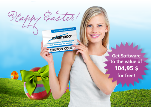 Buona Pasqua da Ashampoo con 5 software gratuiti.