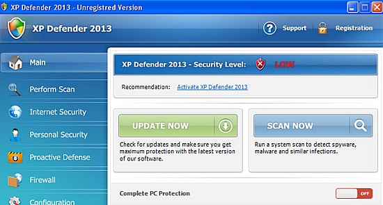 Come rimuovere XP Defender 2013!