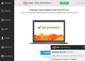 Avast Free Antivirus recensione e download!