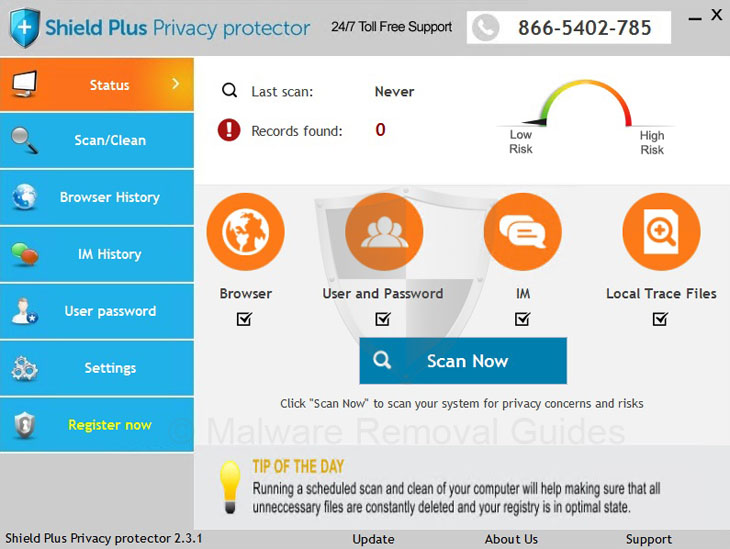 Come rimuovere ShieldPlus Privacy Protector!